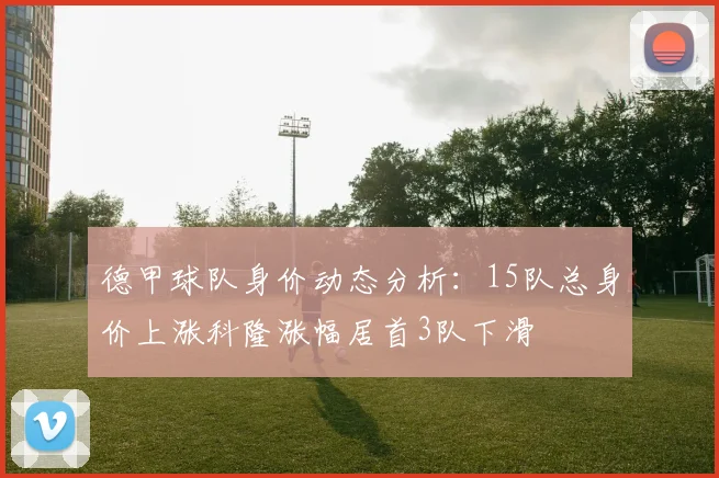 德甲球队身价动态分析：15队总身价上涨科隆涨幅居首3队下滑